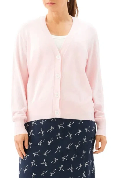 Karen Kane V-neck Cardigan In Pink