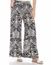 Karen Kane High Waist Wide Leg Pants In Multi