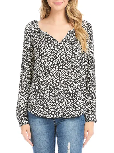 Karen Kane Peasant Top In Multi
