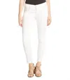 KAREN KANE ZUMA CROPPED JEAN IN WHITE