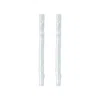 Karen Kriegel Neutrals / White Wavy Cocktail Drinking Straw