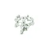 KAREN KRIEGEL WOMEN'S SILVER CLUSTER RING NUMBER THREE