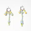 Karen Kriegel Women's Yellow / Orange / Silver Bibi Clickers