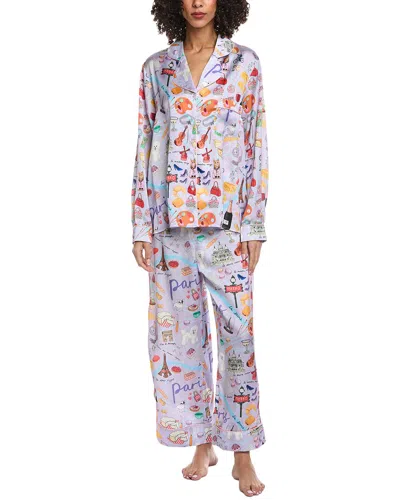 Karen Mabon 2pc Pajama Set In Multi