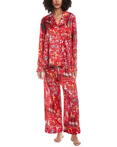 Karen Mabon 2pc Pajama Set In Multi