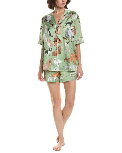 Karen Mabon 2pc Print Pajama Set In Multi