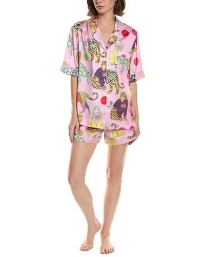 Karen Mabon 2pc Print Pajama Set In Multi