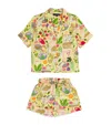 Karen Mabon Antipasti Print Short Pyjama Set In Multi