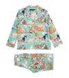 Karen Mabon Cat Collector Pyjama Set In Blue