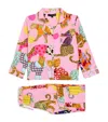 Karen Mabon Leopard Can't Change Spot Pyjama Set In Pink