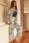 Karen Mabon Long-sleeve City Pyjama Set In Multi
