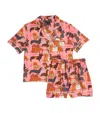 Karen Mabon Printed Pyjama Set In Pink