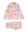 Karen Mabon Summer Picnic Print Pyjama Set In Multi