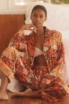 Karen Mabon Sweet As A Nut Classic Pajama Set In Red
