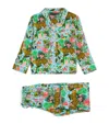 Karen Mabon Tropical Print Pyjama Set In Multi