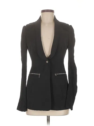 Pre-owned Karen Millen Blazer Jacket In Black