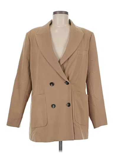 Karen Millen Blazer Jacket In Tan