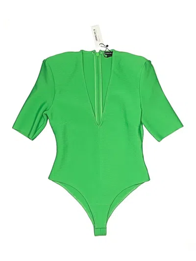 Karen Millen Bodysuit In Green