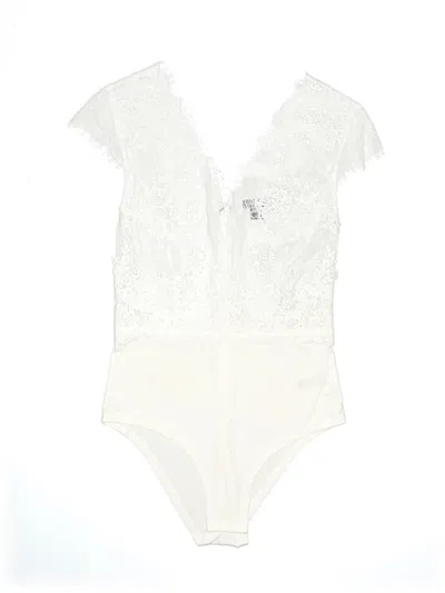 Pre-owned Karen Millen Bodysuit In White