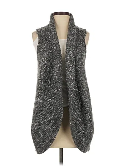 Pre-owned Karen Millen Cardigan Sweater In Gray