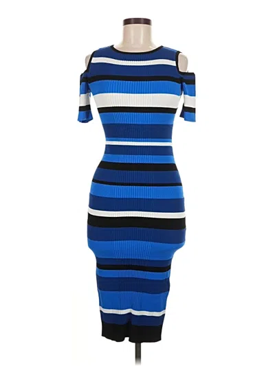 Pre-owned Karen Millen Casual Dress In Blue