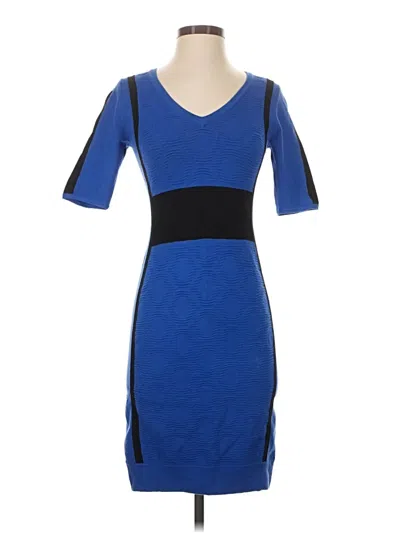 Pre-owned Karen Millen Casual Dress In Blue
