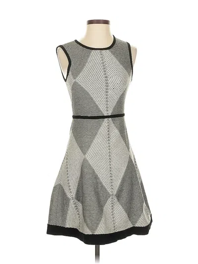 Pre-owned Karen Millen Casual Dress In Gray