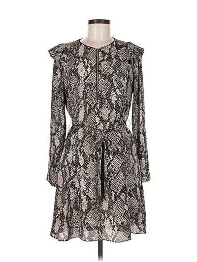Pre-owned Karen Millen Casual Dress In Gray