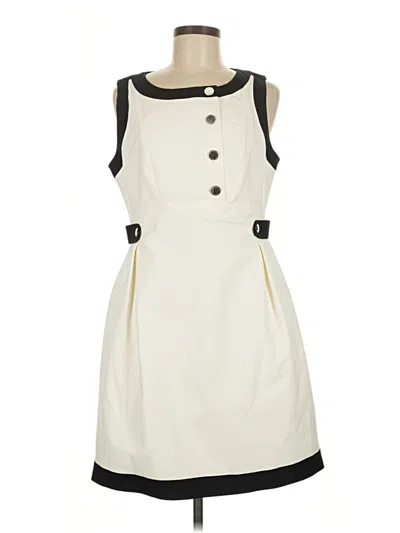 Pre-owned Karen Millen Casual Dress In Ivory