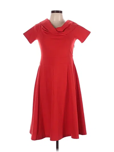 Pre-owned Karen Millen Casual Dress In Red