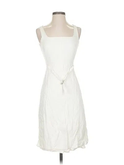Pre-owned Karen Millen Casual Dress In White