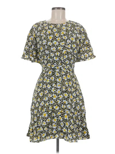 Pre-owned Karen Millen Casual Dress In Yellow