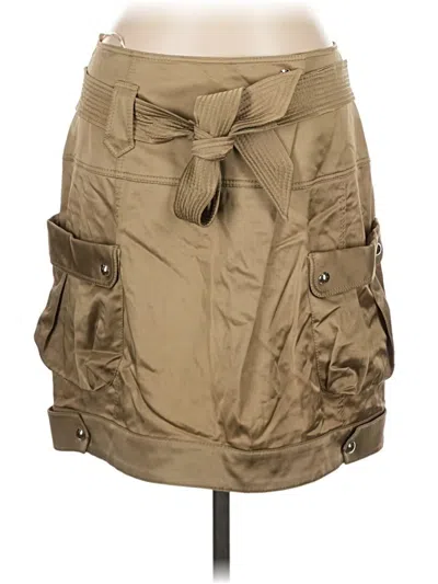 Pre-owned Karen Millen Casual Skirt In Tan