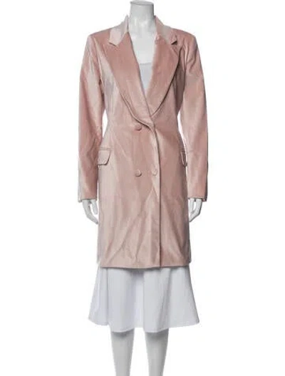 Pre-owned Karen Millen Coat W/ Tags In Pink