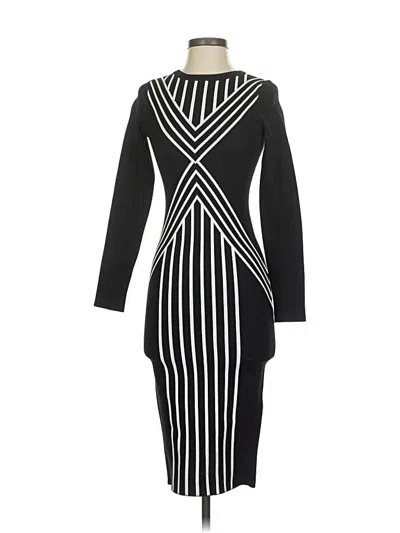 Pre-owned Karen Millen Cocktail Dress In Black