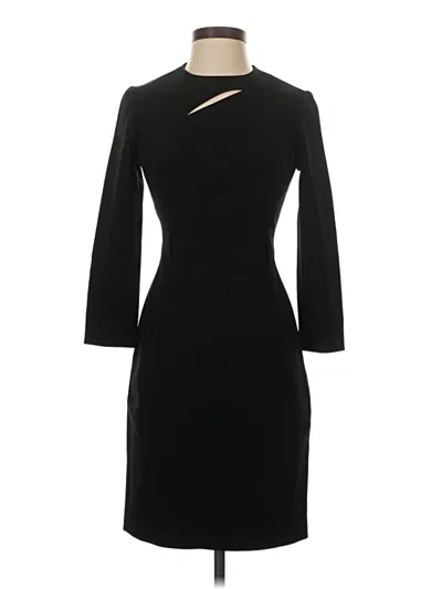 Pre-owned Karen Millen Cocktail Dress In Black