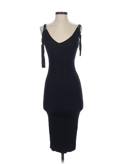 Pre-owned Karen Millen Cocktail Dress In Black