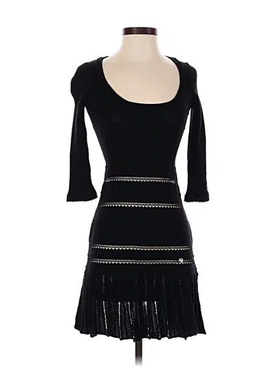 Pre-owned Karen Millen Cocktail Dress In Black