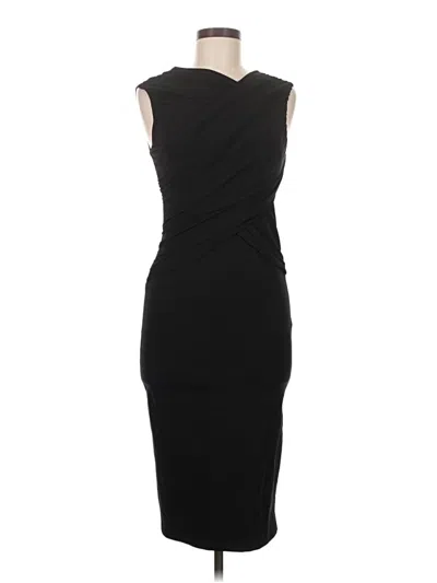 Pre-owned Karen Millen Cocktail Dress In Black