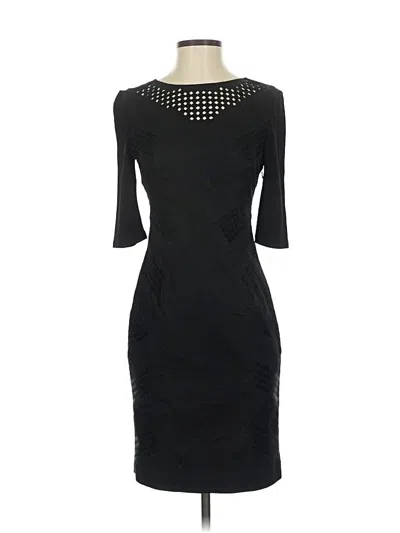 Pre-owned Karen Millen Cocktail Dress In Black