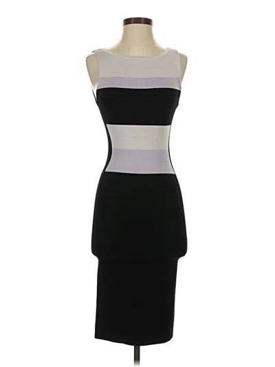 Pre-owned Karen Millen Cocktail Dress In Black