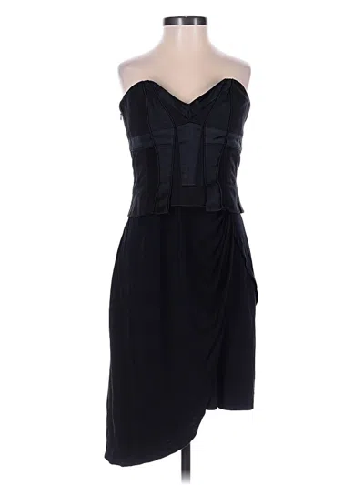 Pre-owned Karen Millen Cocktail Dress In Black