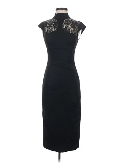 Pre-owned Karen Millen Cocktail Dress In Black