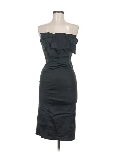 Pre-owned Karen Millen Cocktail Dress In Black