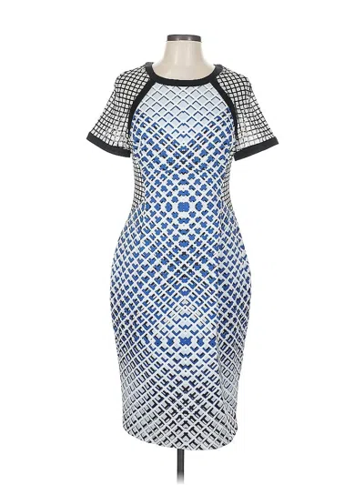 Pre-owned Karen Millen Cocktail Dress In Blue