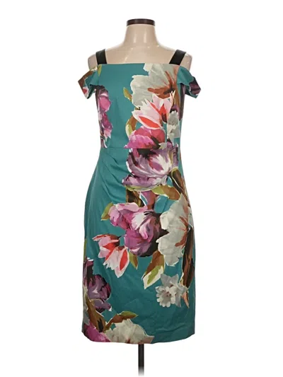 Pre-owned Karen Millen Cocktail Dress In Blue