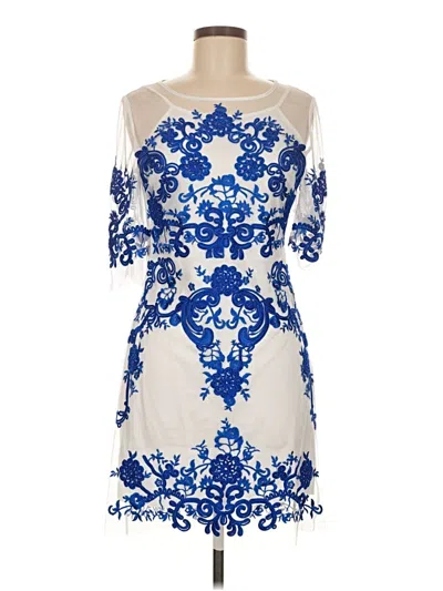 Pre-owned Karen Millen Cocktail Dress In Blue