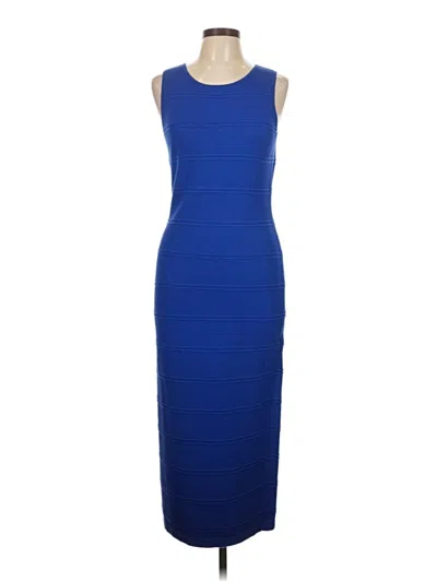 Pre-owned Karen Millen Cocktail Dress In Blue