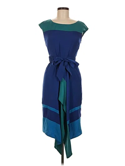 Pre-owned Karen Millen Cocktail Dress In Blue