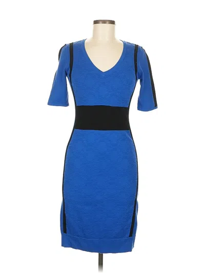 Pre-owned Karen Millen Cocktail Dress In Blue